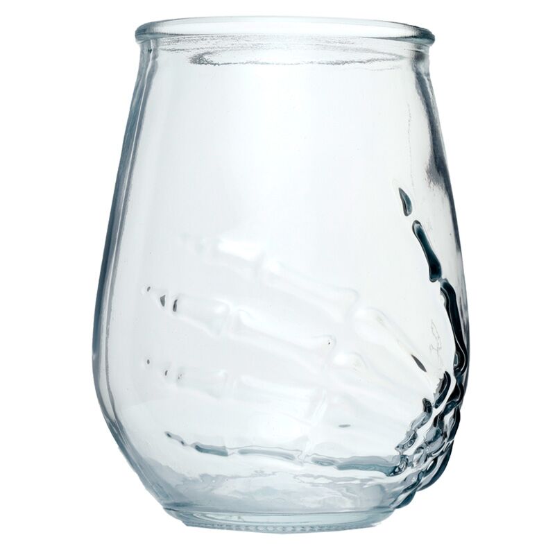Skelet handstel 2 glazen drinkglazen