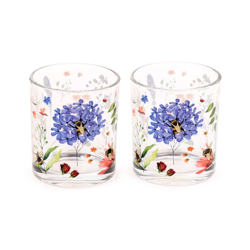 Nectarweiden set 2 glazen drinkglazen 350ml