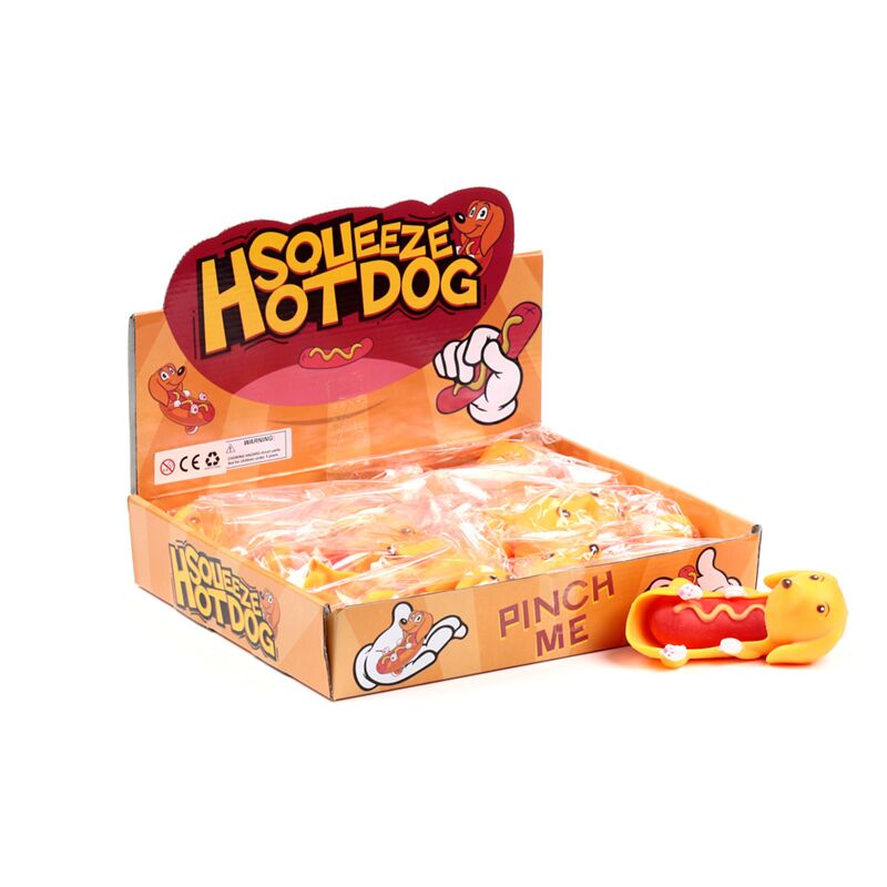 Hotdog worstehond stretch speelgoed