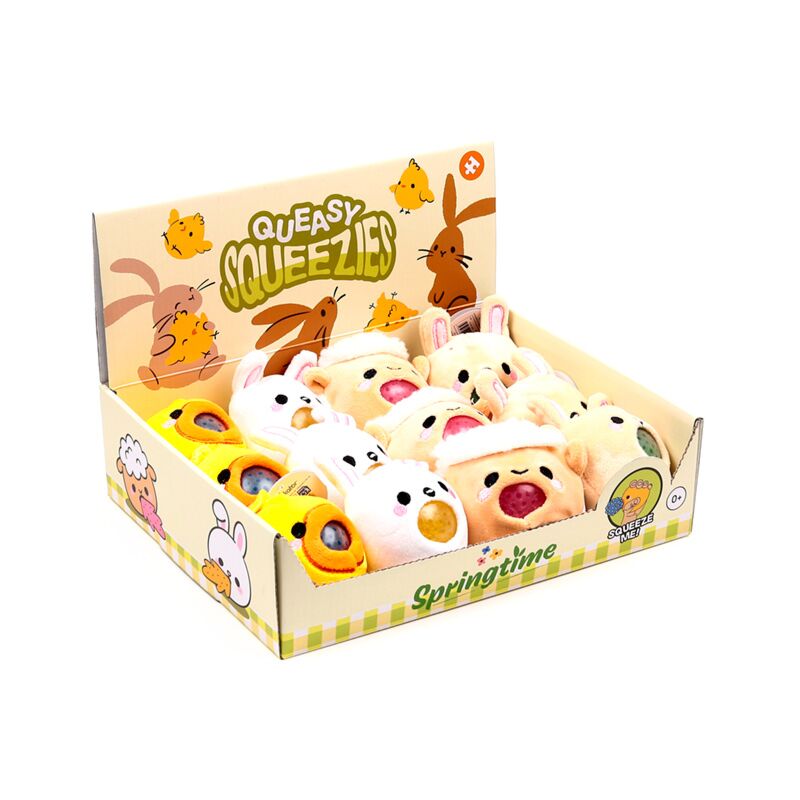 Queasy squeezies springtime lente knijpspeelgoed