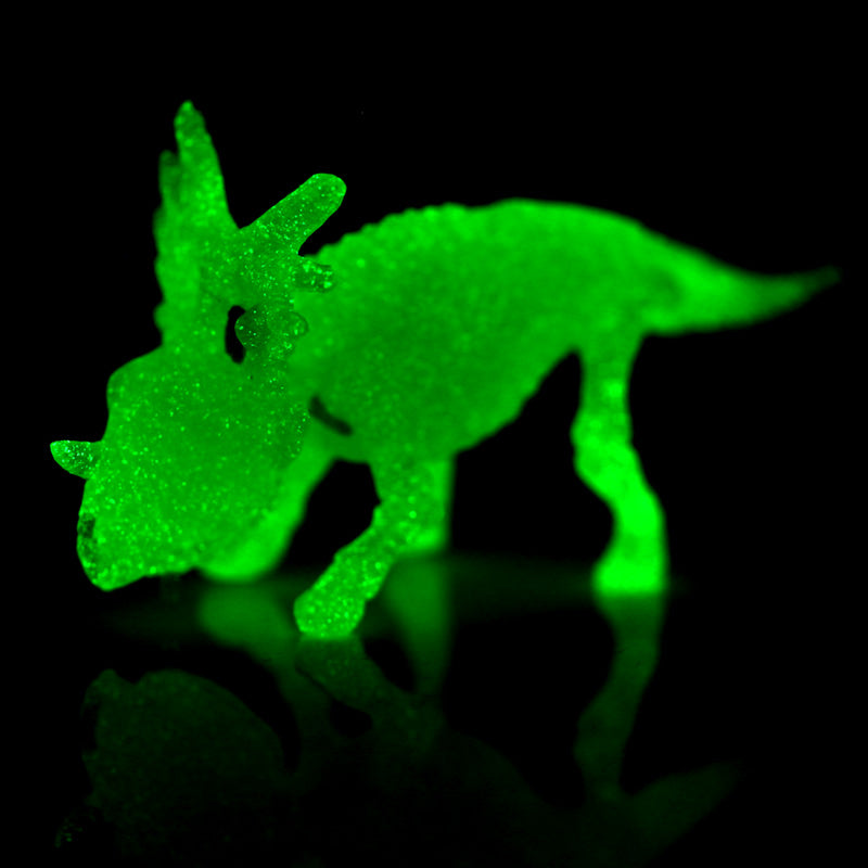 Graaf-het-uit gloed dinosaurus