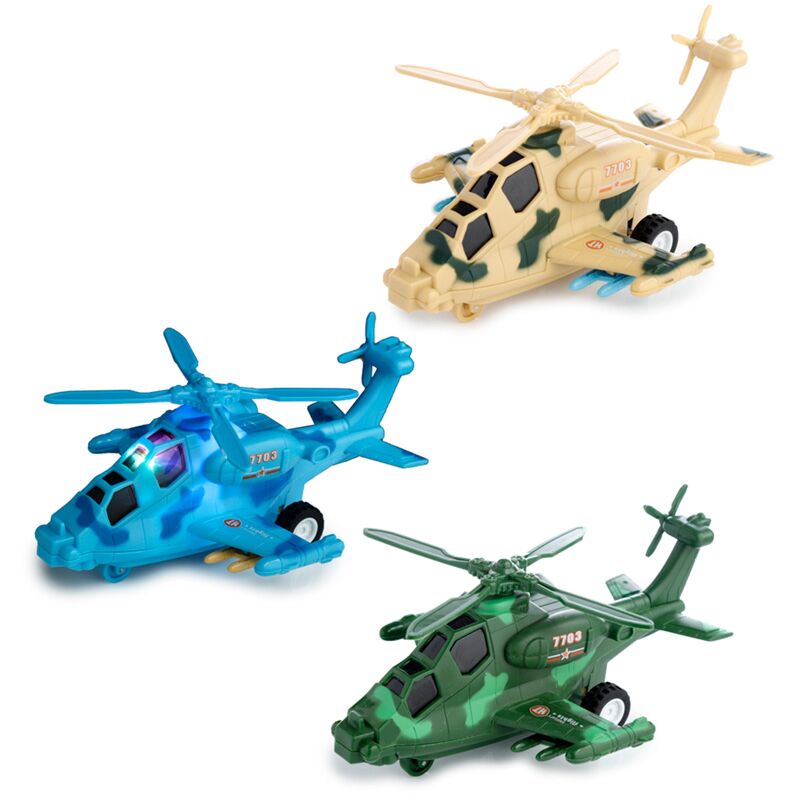 Frictie flitsende helicopter