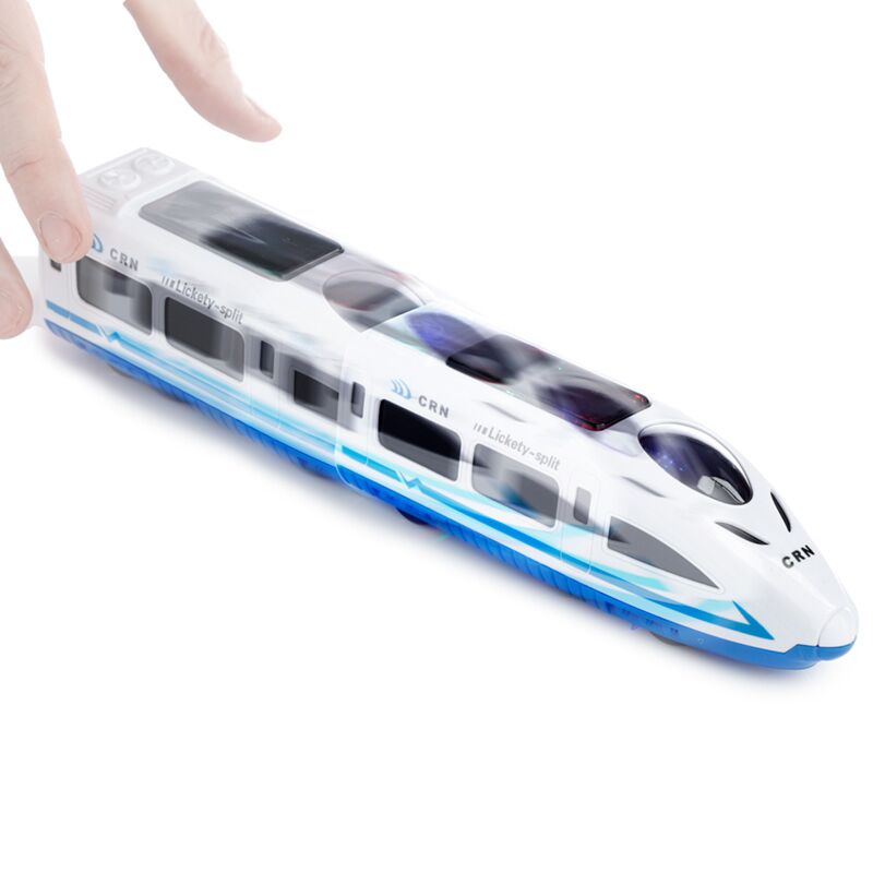 Frictie flitsende hoge snelheid trein
