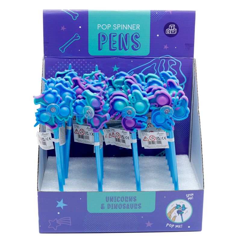 Dinosaurus eenhoorn spinner fidgetpen
