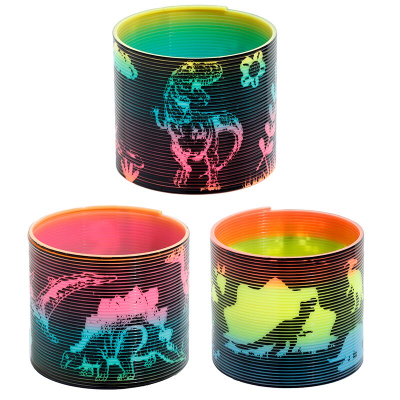 Dinosaurus regenboog magische veer