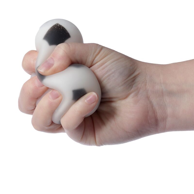 Knijpbare zachte sportbal 6,5cm