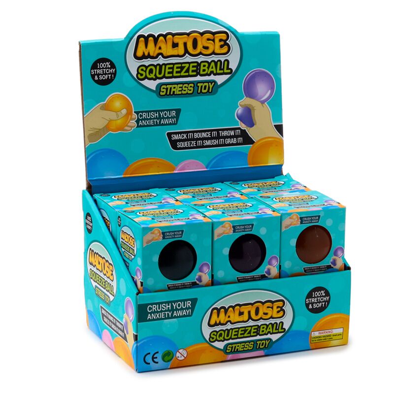 Maltose knijpbare stressbal