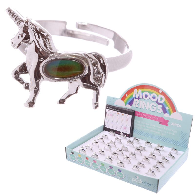 Eenhoorn kinder moodring