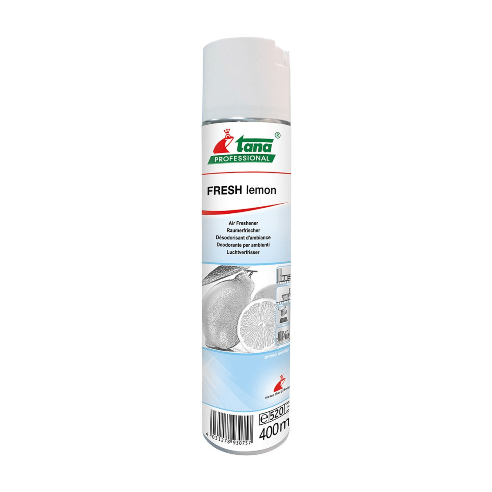 Tana professional tana fresh lemon luchtverfrisser (400 ml)