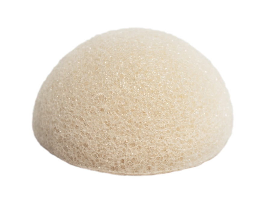 De ecobende konjac spons - puur wit