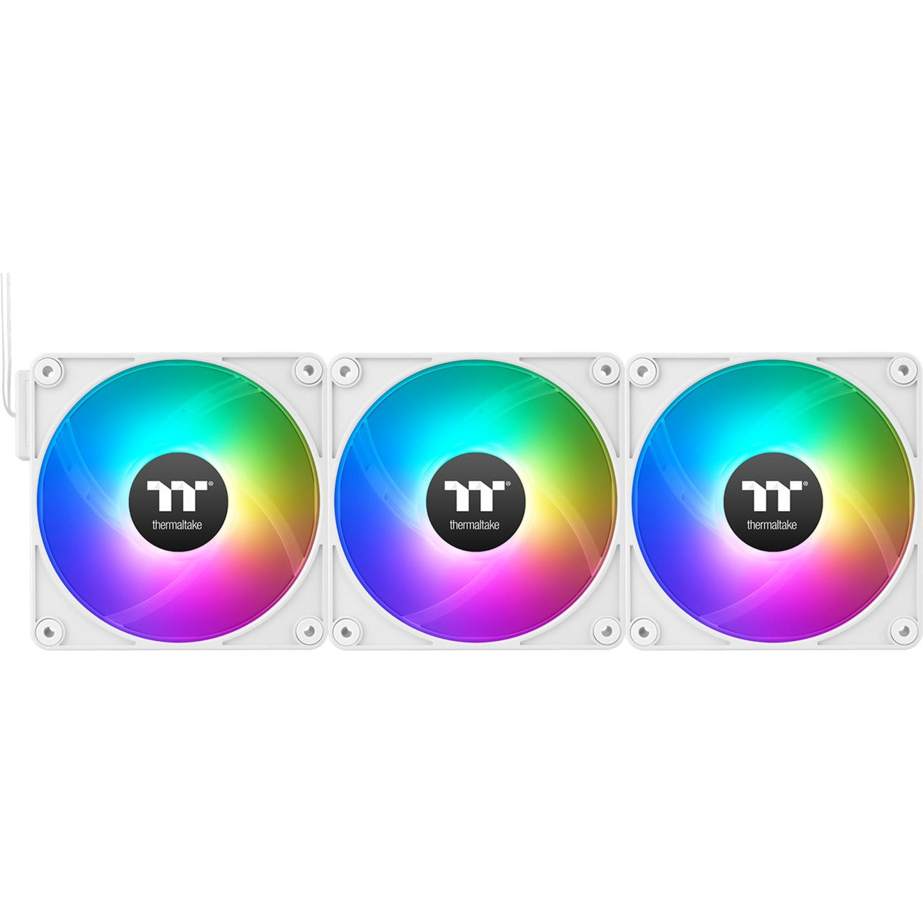 Thermaltake CT140 EX ARGB Sync PC Cooling Fan White (3-Fan P