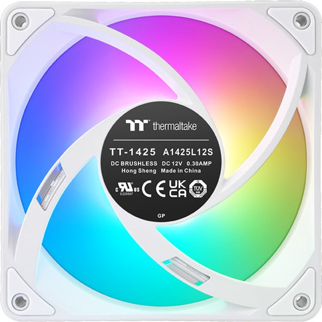 Thermaltake CT140 EX ARGB Sync PC-koelventilator wit (3-ventilator P