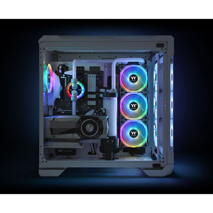 Thermaltake Thermaltake Riing 12 RGB Radiator Fan White TT Premium Ed