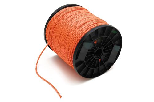 Abi touw nylon oranje 8mm pp | 220 stuks
