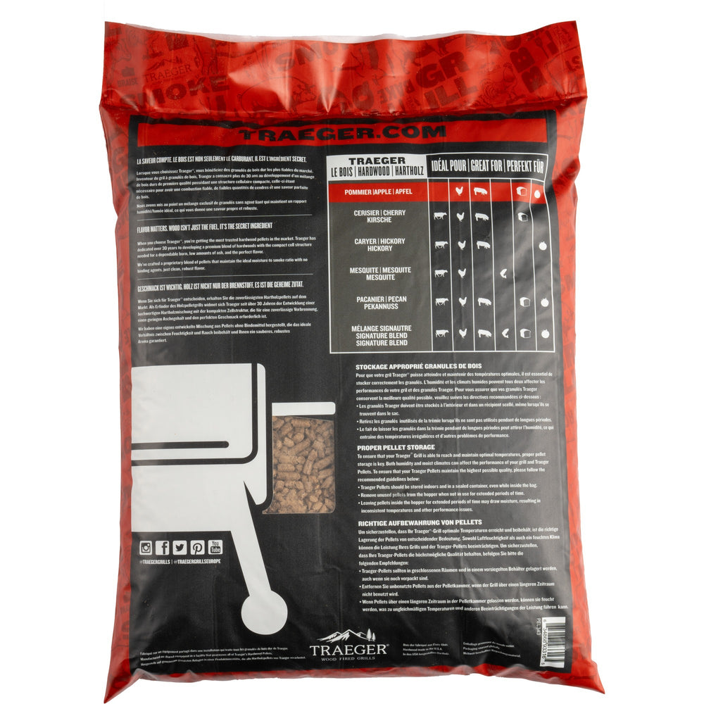 Traeger Pellets van hardhout Appel