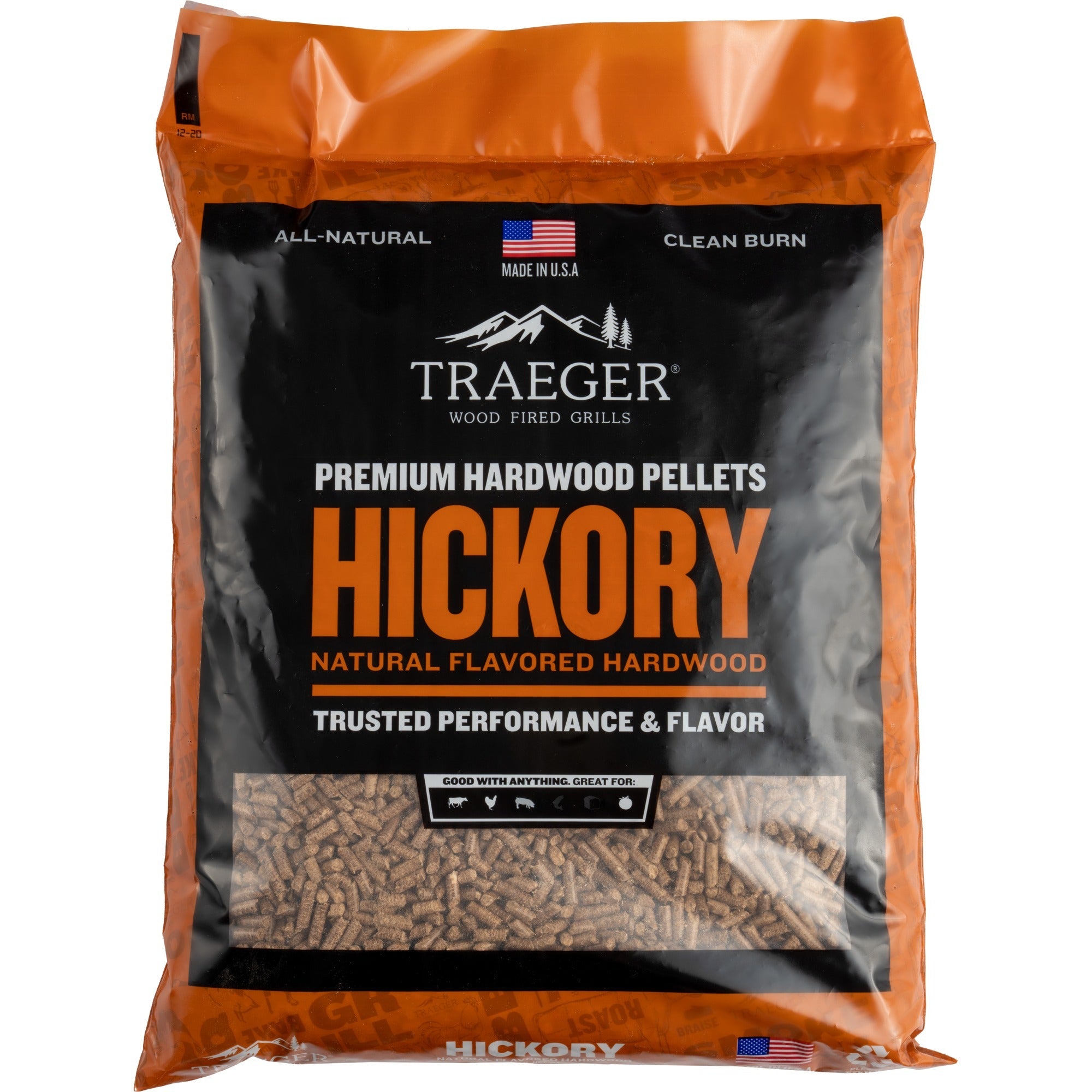 Traeger Traeger Pellets van hardhout Hickory