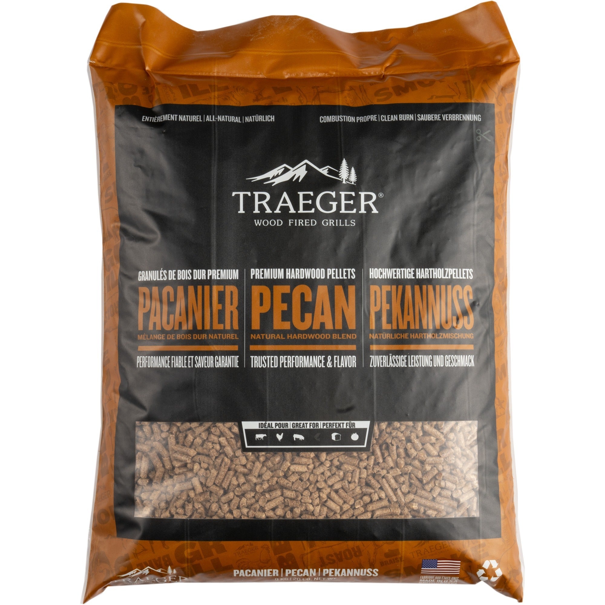 Traeger Traeger Pellets van hardhout Pecannoot