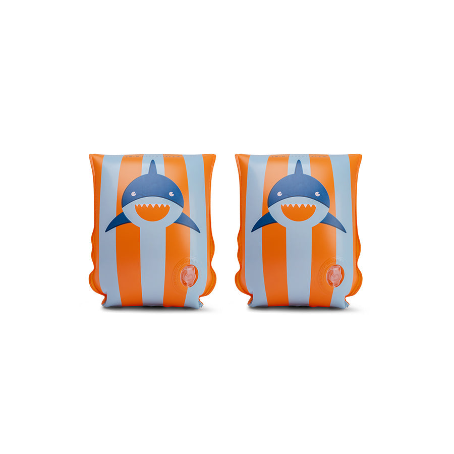 Tropische haai | oranje blauw zwembandjes 2-6 jaar