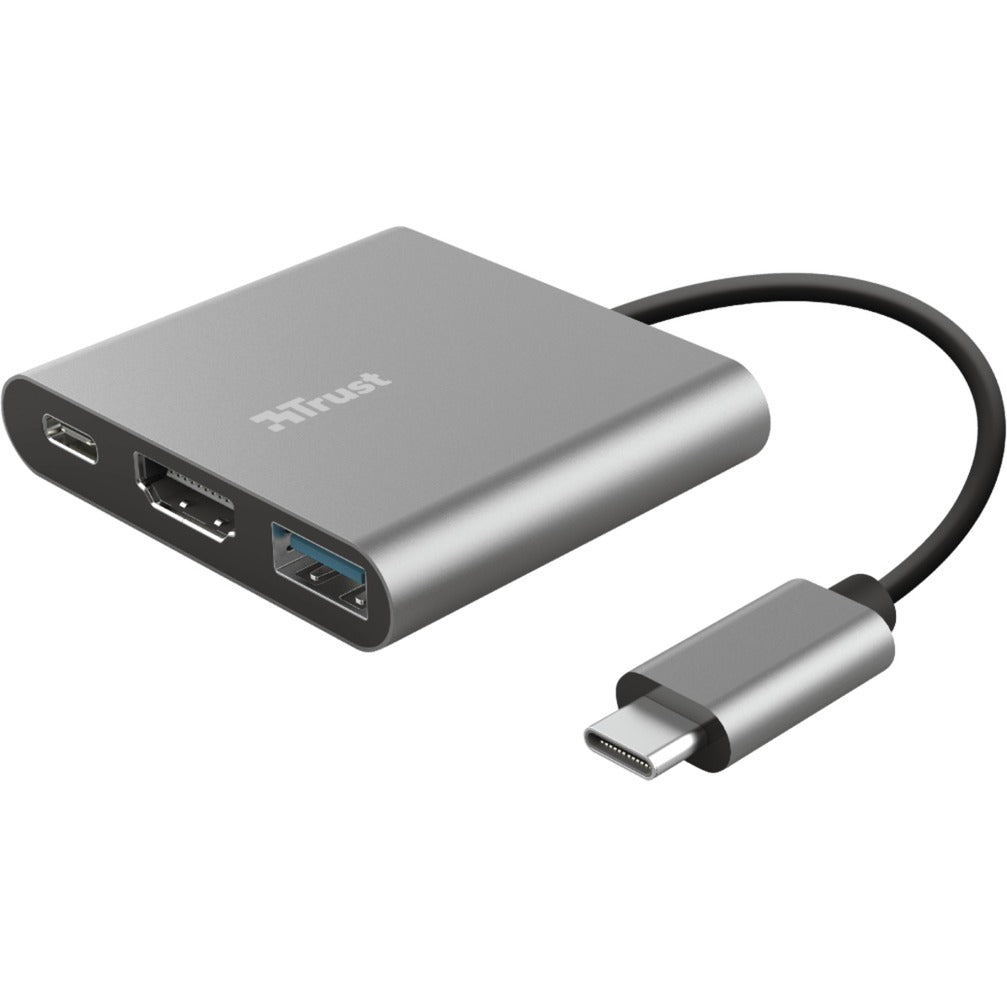Trust Trust Dalyx 3-in-1 multipoort USB-C-adapter