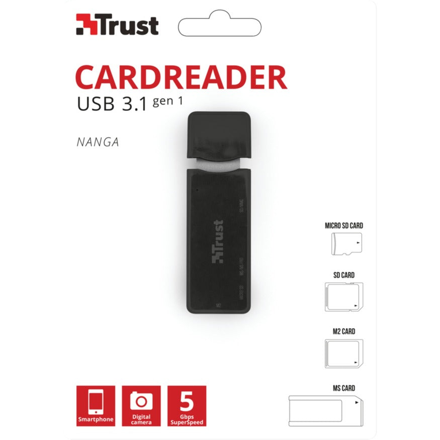 Trust Trust Nanga USB 3.1 kaartlezer