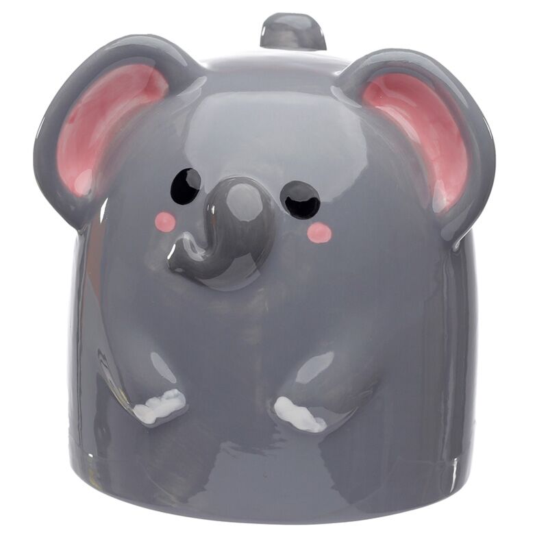 Cutiemals olifant onderboven keramiek mok