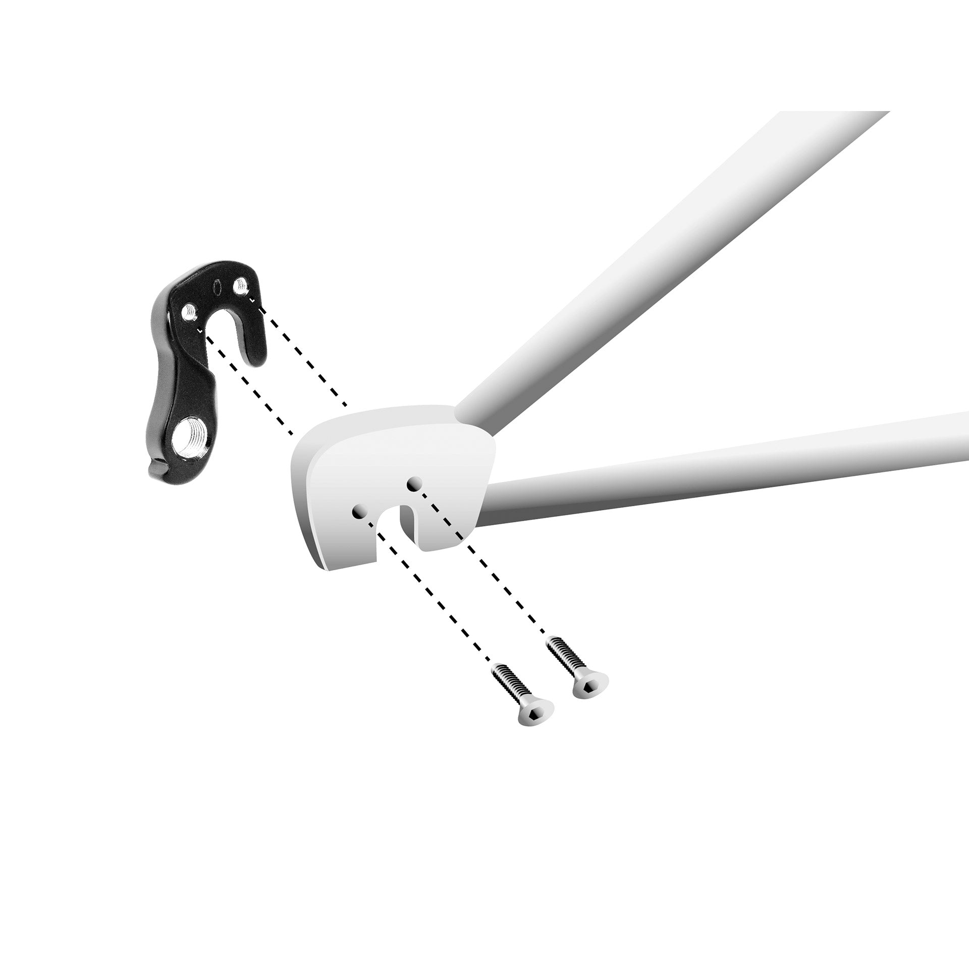 Union schaltauge derailleur hangers gh-327 screws included
