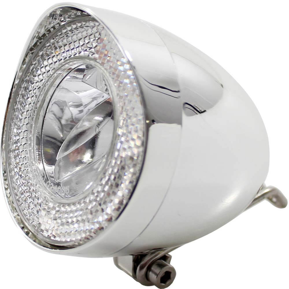 Union Koplamp UN-4930 Retrodynamo 40 lux chroom