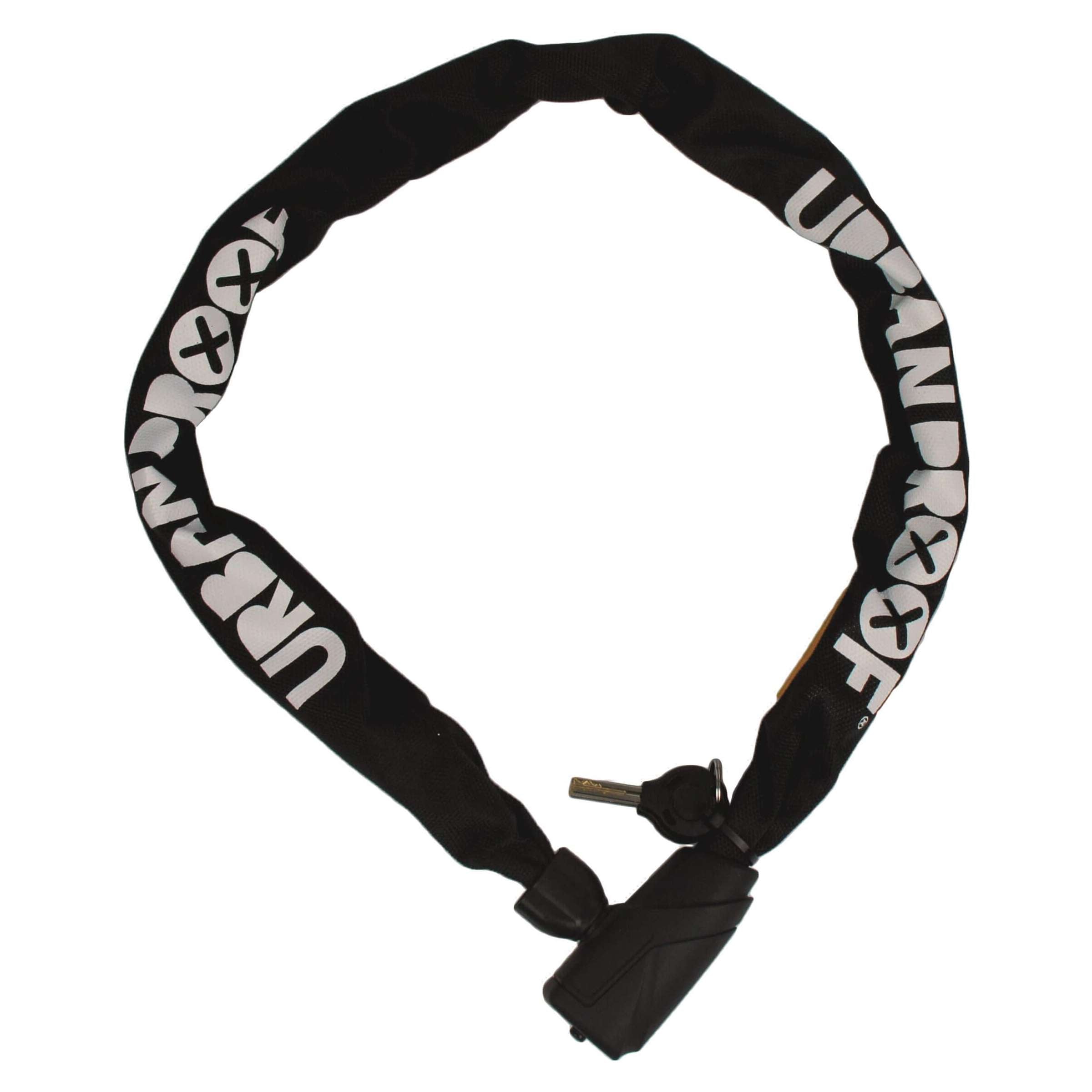 Urbanproof kettingslot 8mm*100cm zwart