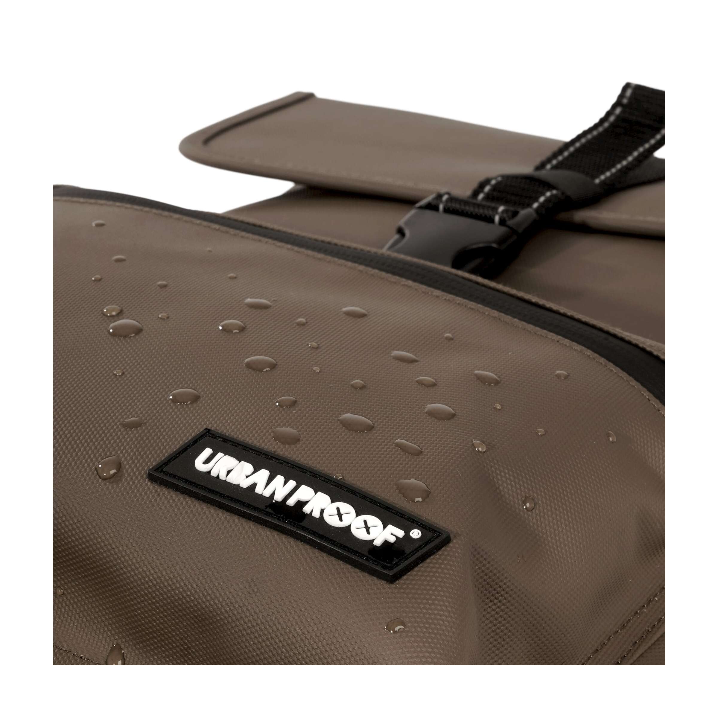 UrbanProof Urbanproof urban proof cargo fietstas rugzak 20l bruin