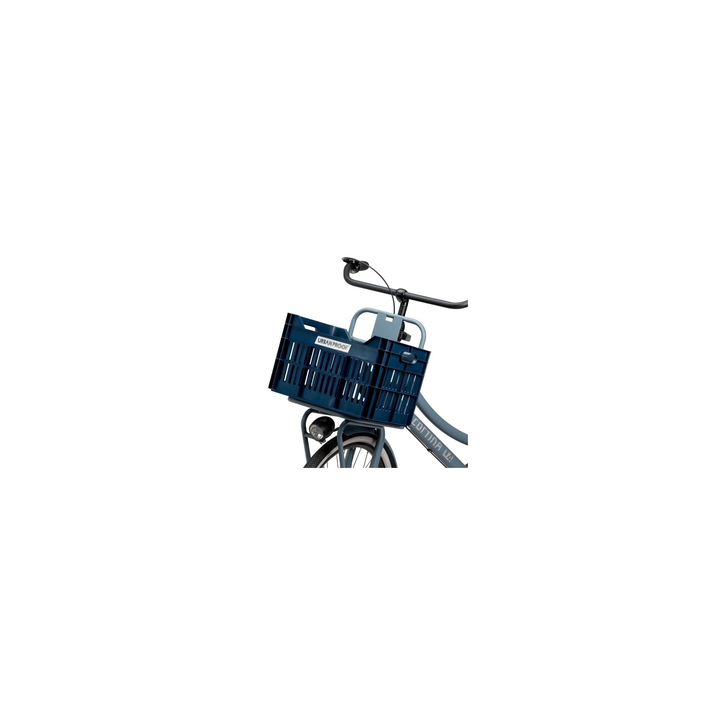 Urbanproof krat click 30l rpet donkerblauw