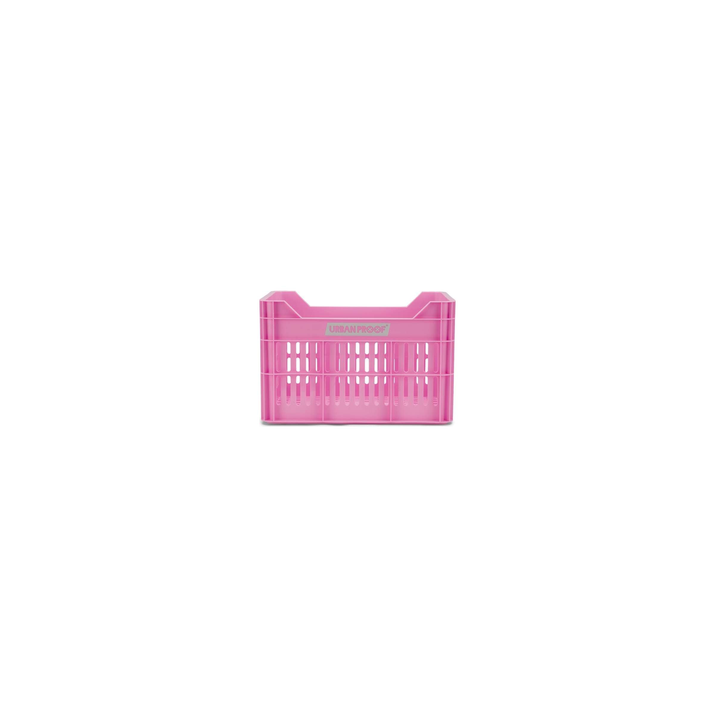 Urbanproof krat click 30l rpet fel roze
