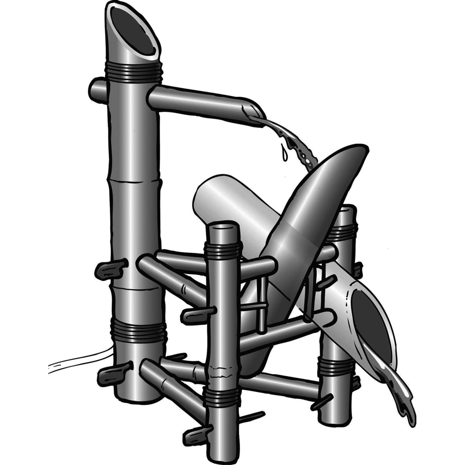 Ubbink Ubbink AcquaArte Bamboe watertuimelaar