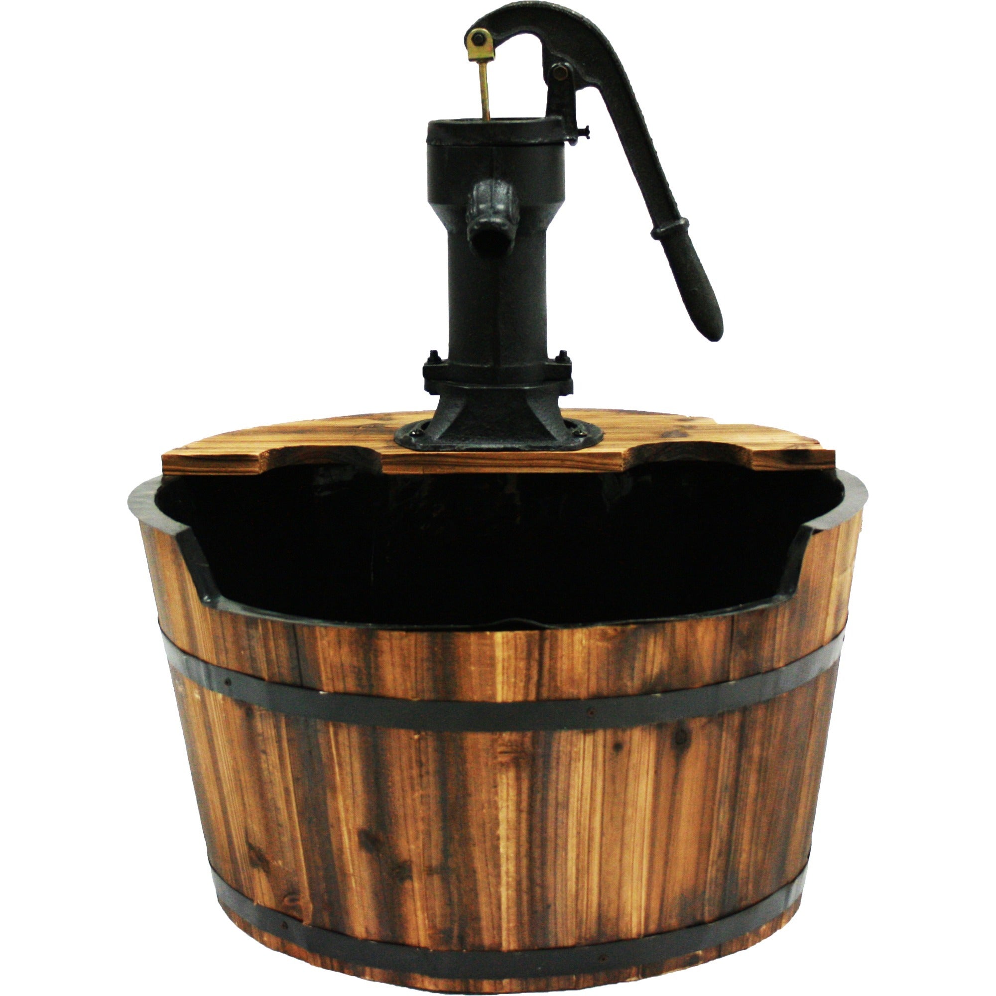 Ubbink waterornament houten ton