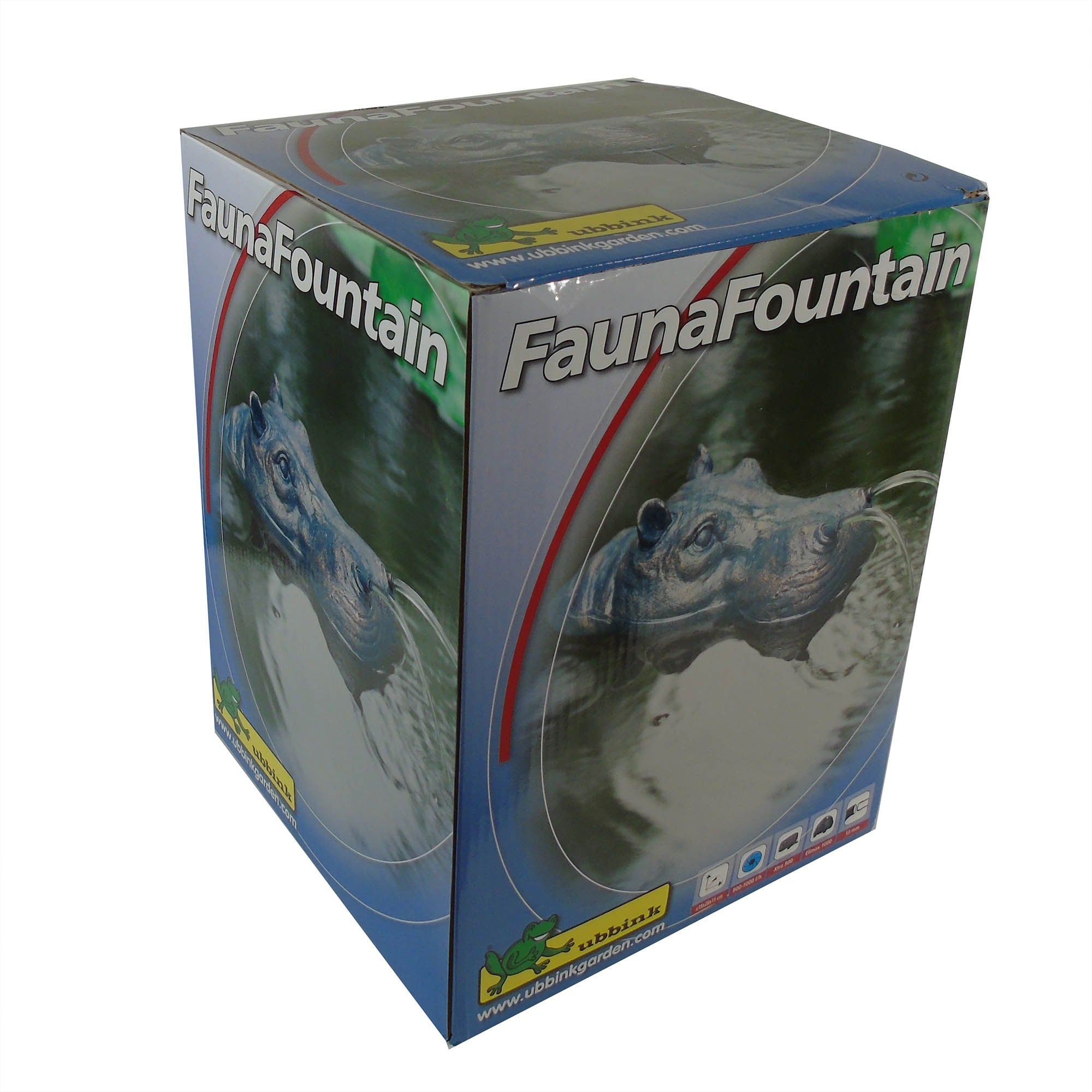 Ubbink Ubbink Drijvende spuitfiguur Nijlpaardenkop