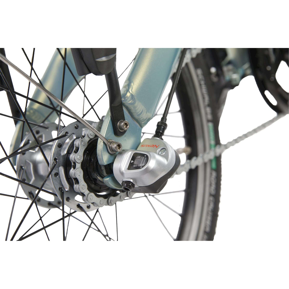 U.go vélo pliant 20 pouces 3v dare i3 vert alpin