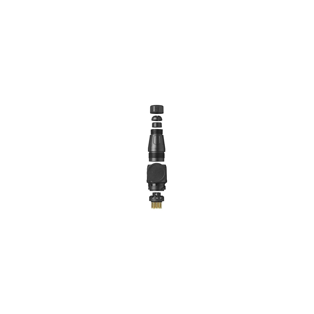 Proplus 13-polige stekker - bajonetsluiting - pvc - zwart