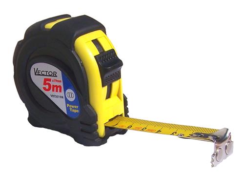 Vector rolmaat 10mtr 25mm magnetisch