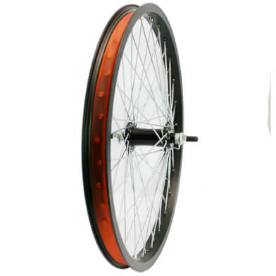 Hb voorwiel 20 freestyle 10mm als zwart 48 spk