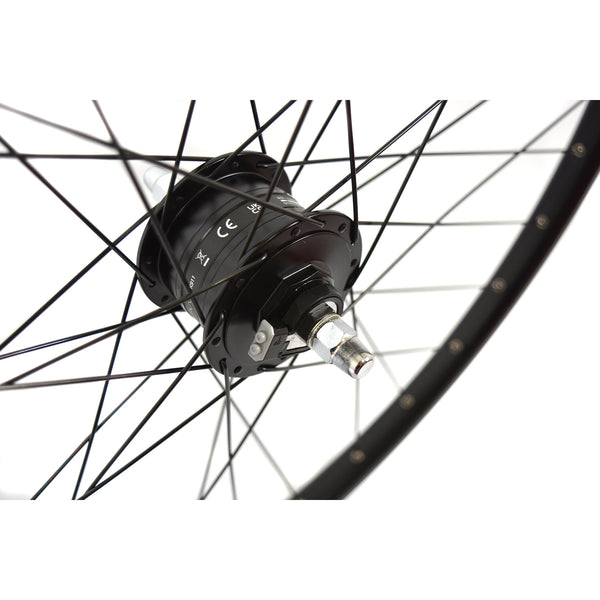 Velox voorwiel mach1 m910 28 shimano dyn. disc zwart