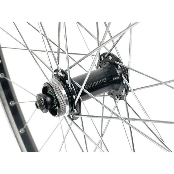 Velox voorwiel mach1 er-10 28 shimano qc300 disc zwart