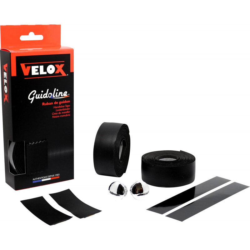 Velox stuurtape klassiek zwart (2st)