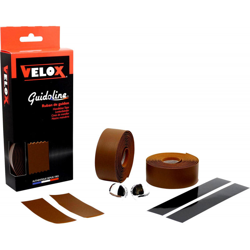 Velox stuurtape klassiek bruin (2st)