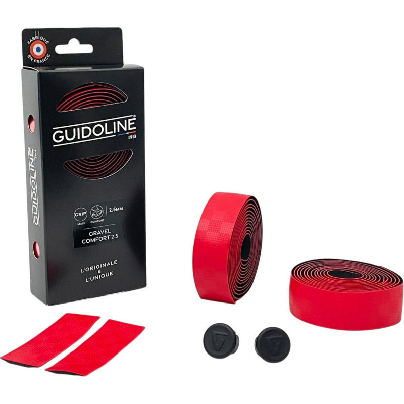 Velox stuurtape grind comfort 2.5 rood