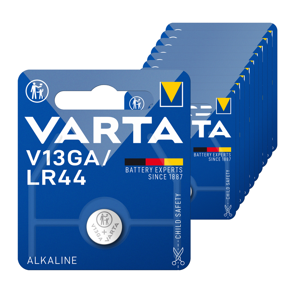 Varta knoopcel v13ga lr44 1,5v (p10)