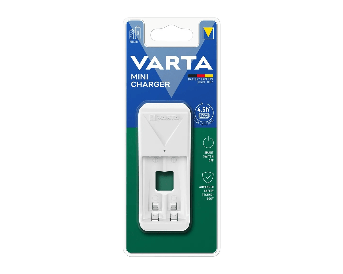 Varta mini charger batterijlader (4 stuks)