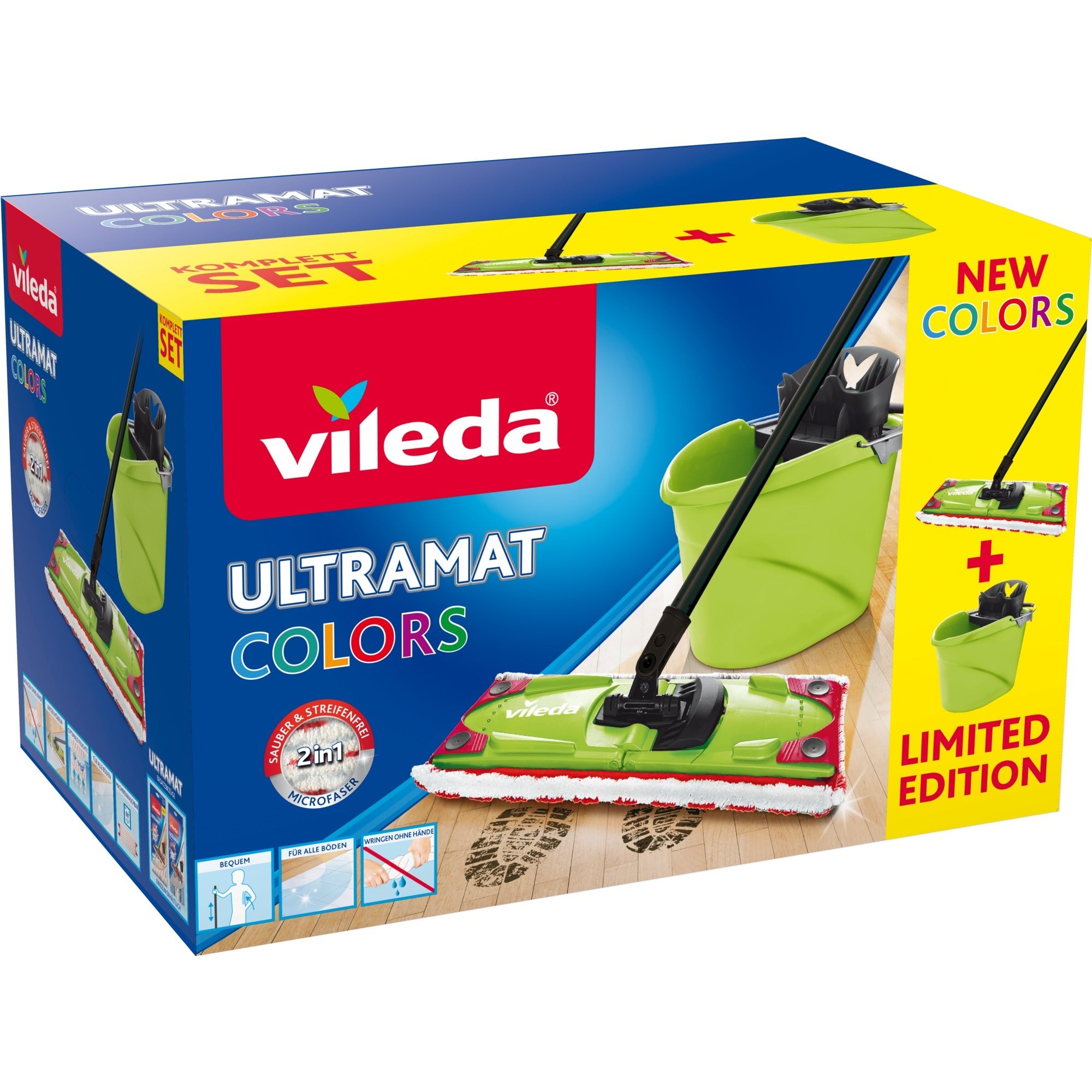 Vileda Vileda Ultramat Kleuren 2in1 set