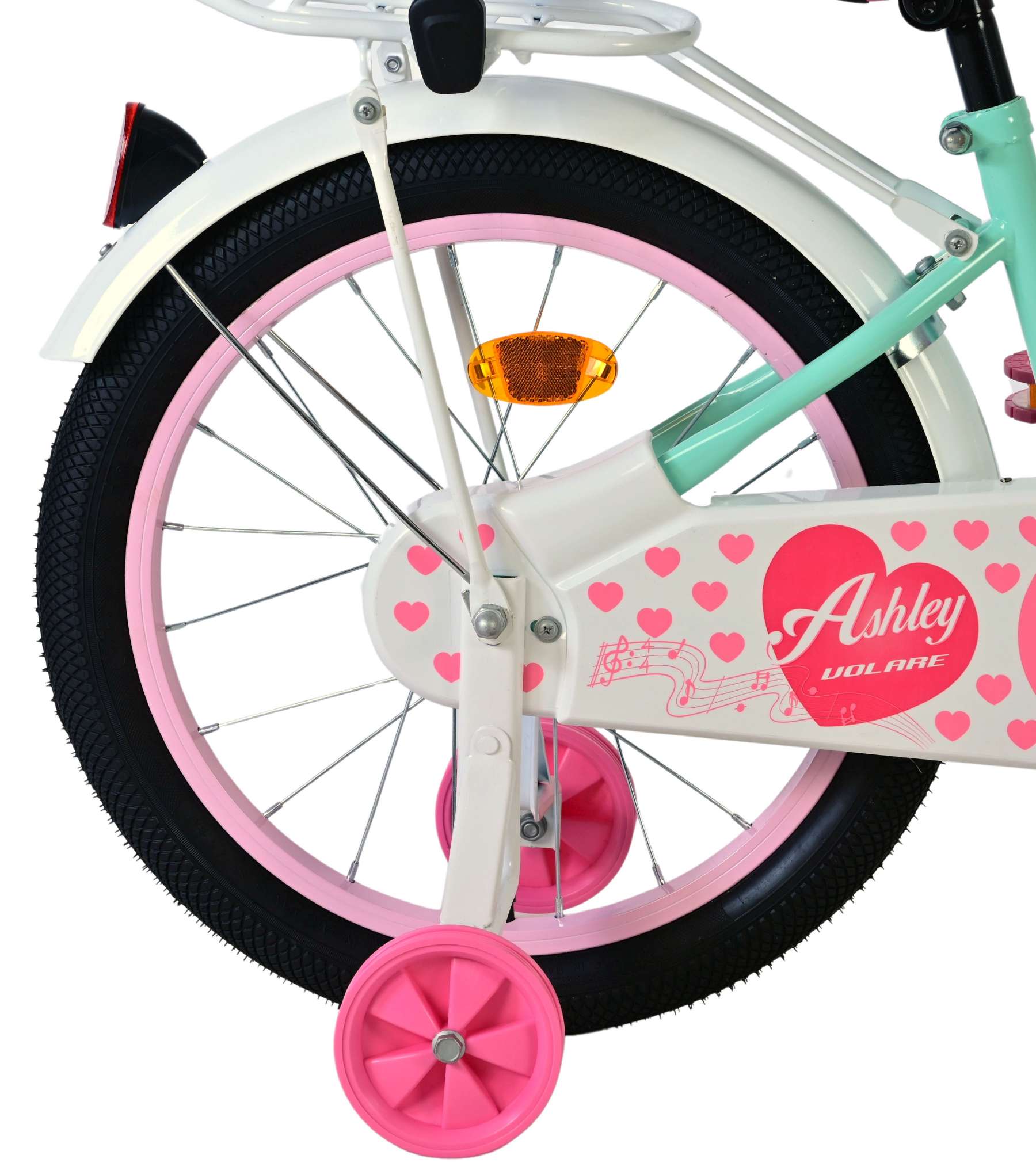 Volare ashley kinderfiets - meisjes - 18 inch - groen