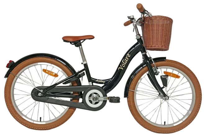 Volare ashley kinderfiets - meisjes - 24 inch - zwart