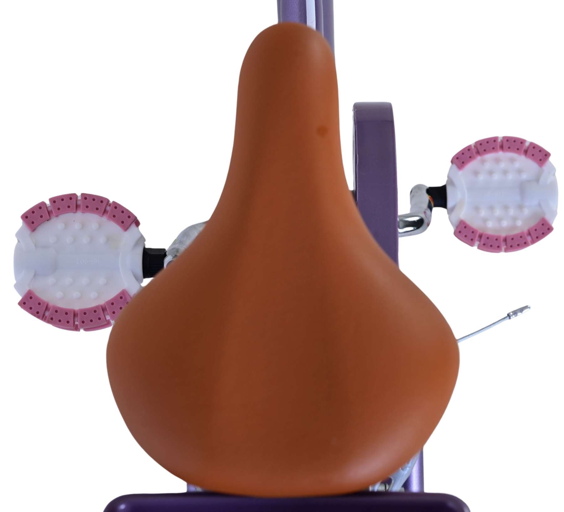 Volare blossom kinderfiets - meisjes - 18 inch - paars - twee handremmen