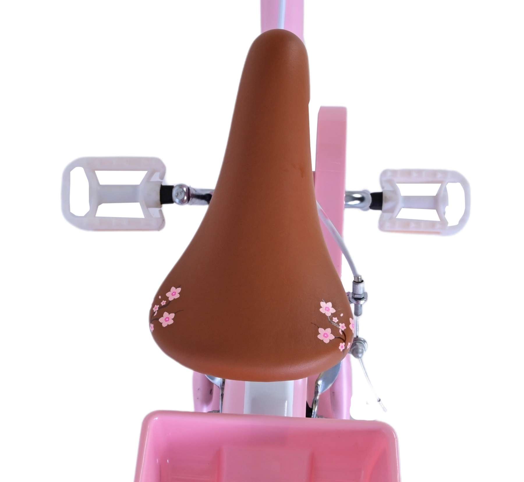 Volare bloesem kinderfiets - meisjes - 16 inch - roze - twee handremmen